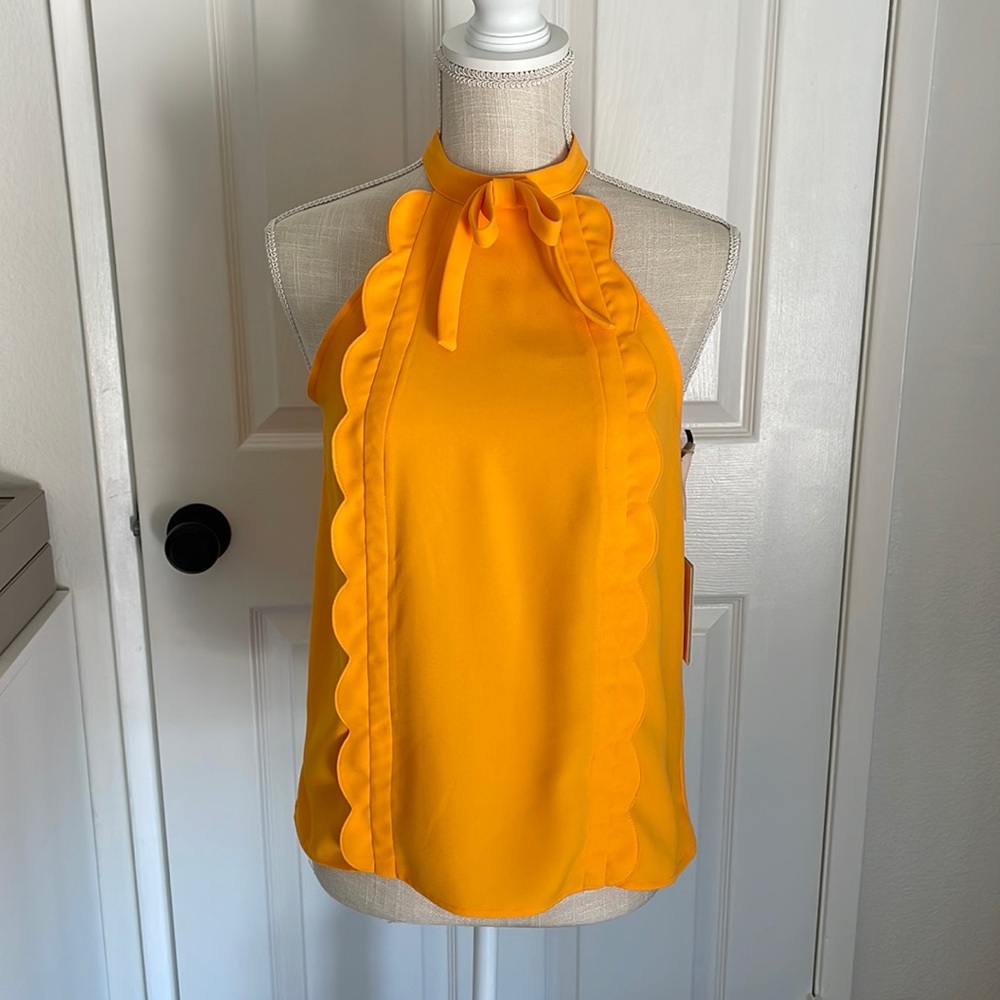 Victoria Beckham for Target marigold top XS
